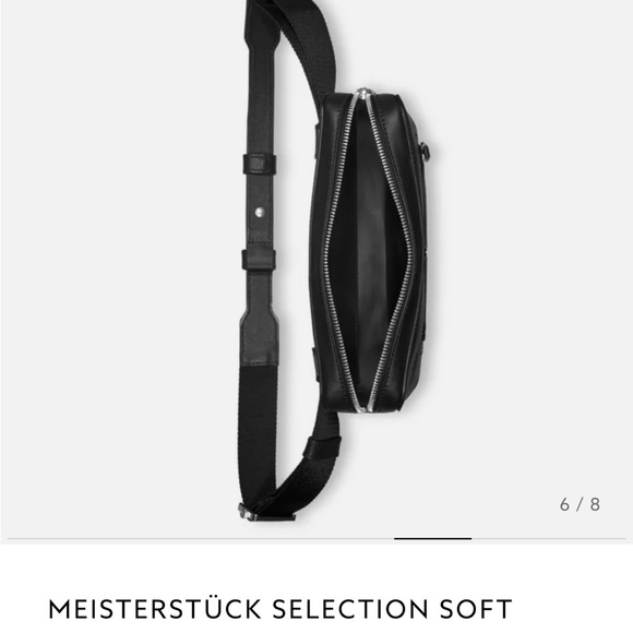 New with duster bag Mont Blanc soft chest bag - Picture 3 of 5